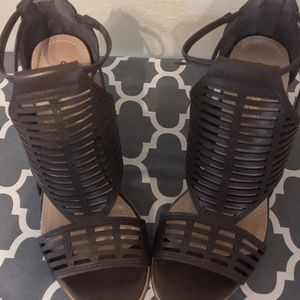 Cute Fall Chunky Heel Sandal